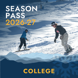 2026/27 Ski Season Pass - College
