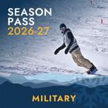 2026/27 Ski Season Pass - Military
