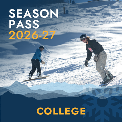2026/27 Ski Season Pass - College
