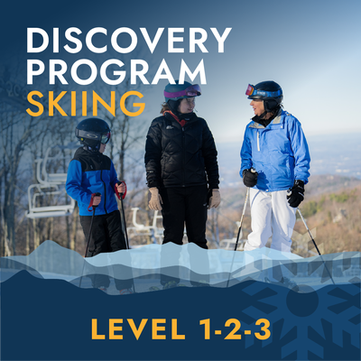 Discovery Program Ski- Level 1,2,3-9:30am Sunday