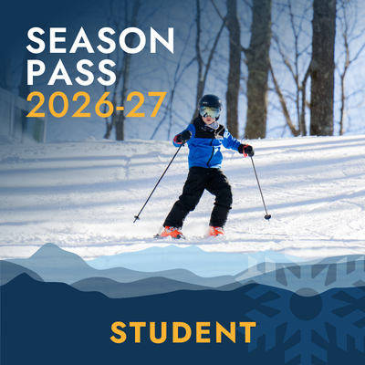 2026/27 Ski Season Pass - Student